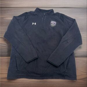 Under Armour‎ UA Guardians SPM Fleece 1/4 Zip Men’s XL Black Pullover ColdGear